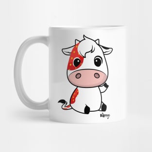 Cute Strawberry Cow Mug